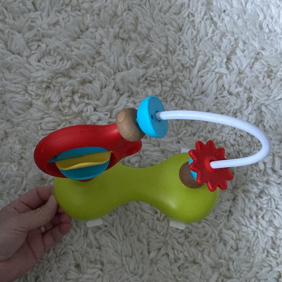 Skip Hop Activity Center Explore More Replacement Part Fox Wood Coaster Toy - Picture 3 of 12